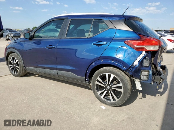 2020 Nissan Kicks SV с VIN 3N1CP5CV3LL536271, выставлен на аукционе Copart как лот 56705175 с пробегом 18 403 миль миль и Списание • Salvage title. История ставок и продаж доступна на DreamBid. Изображение 2.