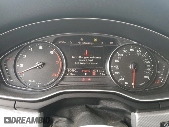2017 Audi A4 Premium z VIN WAUANAF40HA041026, wystawiony jako Copart lot #54176075 z przebiegiem 90 490 mil mil oraz Szkoda całkowita • Salvage title. Historia ofert i sprzedaży dostępna na DreamBid. Obrazek 9.