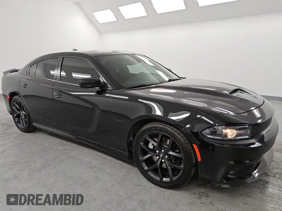 2021 Dodge Charger R/T with VIN 2C3CDXCT1MH616926, listed as a Copart auction lot 47827885 with 54,368 mi miles and Clean Title. Bid and sale history available at carsss.com. Image 4.