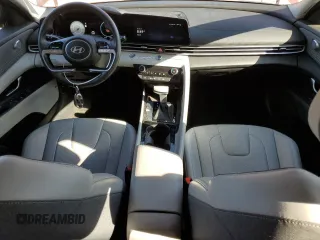 2024 Hyundai Elantra Limited with VIN KMHLP4DG7RU792124, listed as a Copart auction lot 48711795 with 14,820 mi miles and Salvage Title. Bid and sale history available at DreamBid. Image 8.