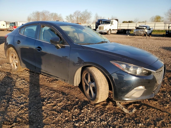 2016 Mazda Mazda3 i Sport with VIN 3MZBM1U76GM278643, listed as a Copart auction lot 48561935 with 91,242 mi miles and Salvage Title. Bid and sale history available at carsss.com. Image 4.