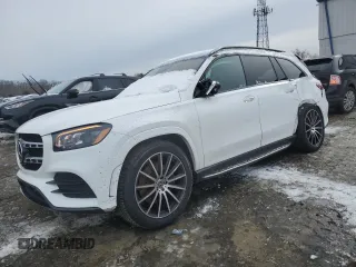 2023 Mercedes-Benz GLS 580 with VIN 4JGFF8GE7PA991822, listed as a Copart auction lot 38947544 with 20,032 mi miles and . Bid and sale history available at DreamBid. Image 1.