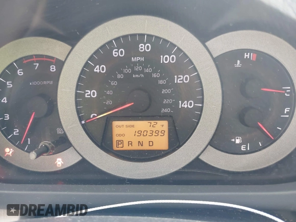 2008 Toyota RAV4 Limited with VIN JTMZK31V686011185, listed as a IAAI auction lot 42101831 with 190,399 mi miles and . Bid and sale history available at DreamBid. Image 7.