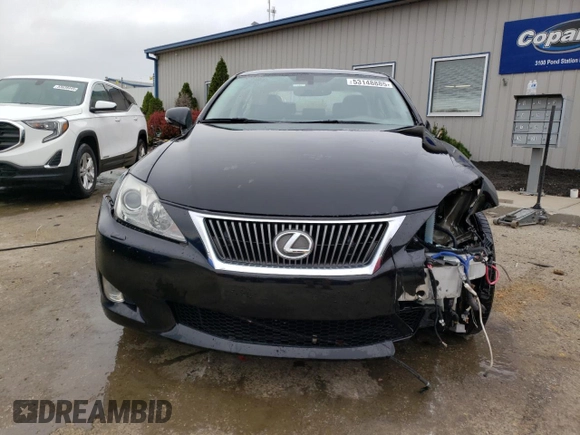 2010 Lexus IS 250 with VIN JTHCF5C2XA5036481, listed as a Copart auction lot 53148885 with 168,307 mi miles and Non repairable. Bid and sale history available at DreamBid. Image 5.
