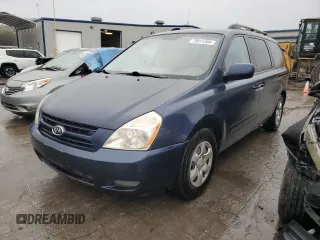 2008 Kia Sedona LX with VIN KNDMB233086238730, listed as a Copart auction lot 79011384 with 141,965 mi miles and Clean Title. Bid and sale history available at carsss.com. Image 1.