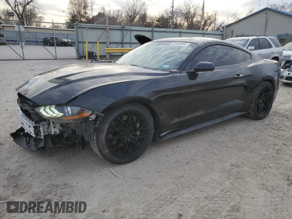 2018 Ford Mustang GT with VIN 1FA6P8CF1J5137950, listed as a Copart auction lot 85484984 with 95,924 mi miles and Salvage title. Bid and sale history available at DreamBid. Image 1.