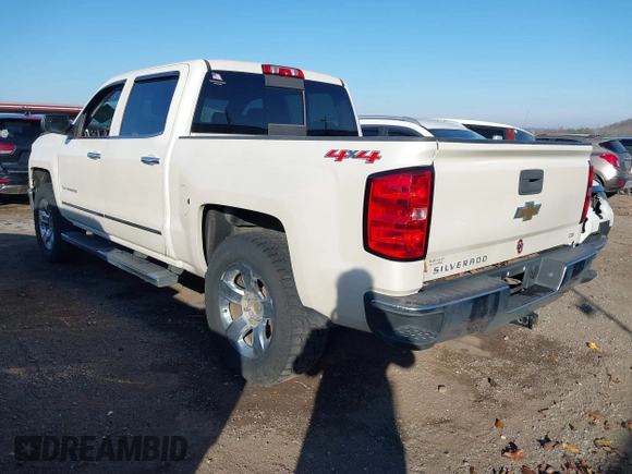 2015 Chevrolet Silverado 1500 LTZ with VIN 3GCUKSECXFG203217, listed as a IAAI auction lot 40871435 with 167,386 mi miles. Bid and sale history available at carsss.com. Image 3.