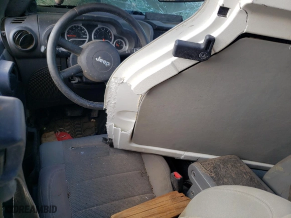 2007 Jeep Wrangler Rubicon with VIN 1J8GA64167L149306, listed as a Copart auction lot 69264743 with 0 mi miles and Salvage Title. Bid and sale history available at carsss.com. Image 8.