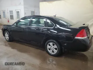 2008 Chevrolet Impala LT with VIN 2G1WT58K189123823, listed as a Copart auction lot 48226725 with 370,987 mi miles and Clean Title. Bid and sale history available at DreamBid. Image 2.
