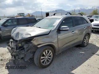 2012 Kia Sorento SX z VIN 5XYKWDA2XCG283150, wystawiony jako Copart lot #53130525 z przebiegiem Nie podano mil oraz Szkoda całkowita • Salvage title. Historia ofert i sprzedaży dostępna na DreamBid. Obrazek 1.