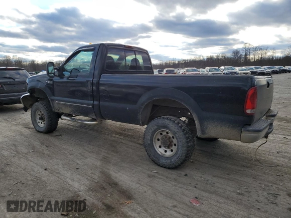 2000 Ford F-250 with VIN 1FTNF21S9YEA14056, listed as a Copart auction lot 80151994 with 165,477 mi miles and Salvage title. Bid and sale history available at DreamBid. Image 2.