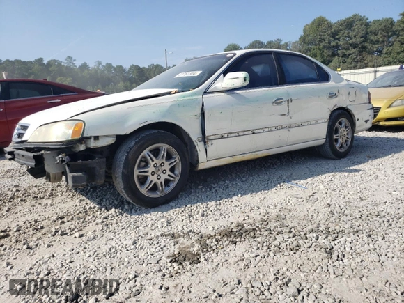 2001 Acura TL with VIN 19UUA56621A031089, listed as a Copart auction lot 69761304 with 151,171 mi miles and Salvage Title. Bid and sale history available at carsss.com. Image 1.