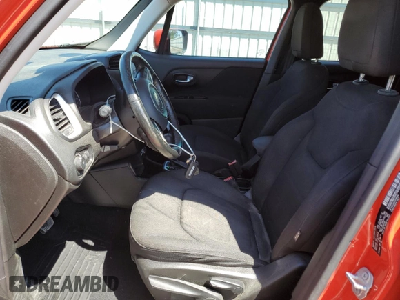 2018 Jeep Renegade Latitude with VIN ZACCJABB3JPG86304, listed as a Copart auction lot 52539445 with 80,200 mi miles and Salvage Title. Bid and sale history available at DreamBid. Image 7.