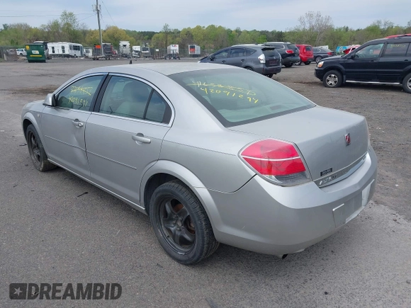 2008 Saturn Aura XE with VIN 1G8ZS57N78F145121, listed as a IAAI auction lot 42091294 with 151,642 mi miles. Bid and sale history available at carsss.com. Image 3.