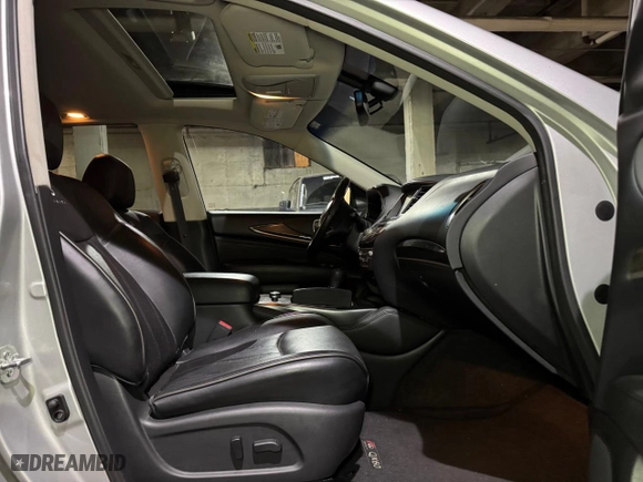 2014 Infiniti QX60 with VIN 5N1AL0MM0EC535839, listed as a Copart auction lot 51951585 with 121,619 mi miles and Salvage Title. Bid and sale history available at carsss.com. Image 5.