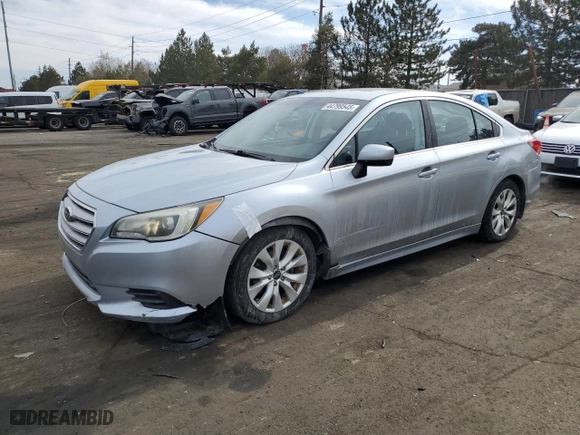 2016 Subaru Legacy 2.5i Premium with VIN 4S3BNBC60G3026208, listed as a Copart auction lot 44799545 with 108,577 mi miles and Salvage Title. Bid and sale history available at carsss.com. Image 1.