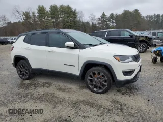 2020 Jeep Compass High Altitude z VIN 3C4NJDCB2LT173758, wystawiony jako Copart lot #50141975 z przebiegiem 52 408 mil mil oraz Szkoda całkowita • Salvage title. Historia ofert i sprzedaży dostępna na DreamBid. Obrazek 4.
