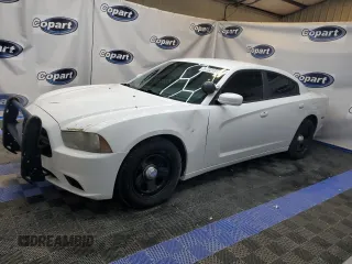 2013 Dodge Charger Police с VIN 2C3CDXAT0DH648379, выставлен на аукционе Copart как лот 63674915 с пробегом 113 352 миль миль и Чистый • Clean title. История ставок и продаж доступна на DreamBid. Изображение 1.
