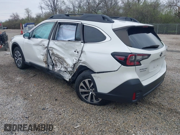 2022 Subaru Outback Premium with VIN 4S4BTAFC4N3180270, listed as a IAAI auction lot 41935560 with 18,880 mi miles and . Bid and sale history available at DreamBid. Image 3.