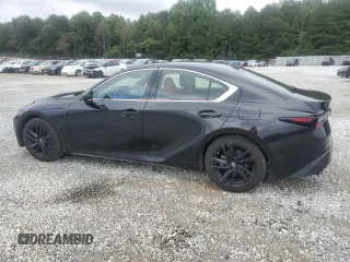 2021 Lexus IS 300 with VIN JTHC81F27M5046193, listed as a Copart auction lot 59846805 with 92,034 mi miles and Salvage title. Bid and sale history available at DreamBid. Image 2.
