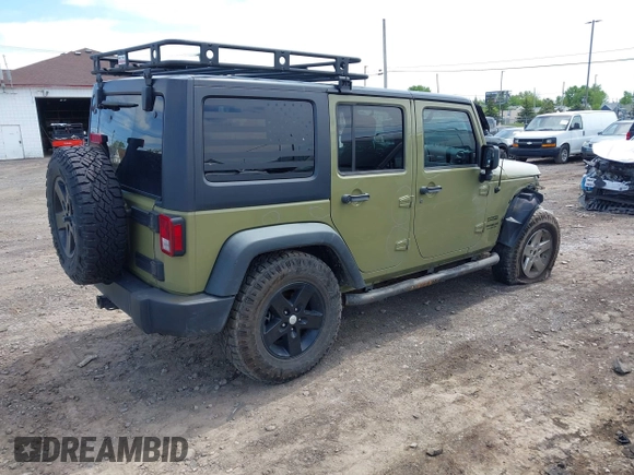 2013 Jeep Wrangler Unlimited Sport z VIN 1C4BJWDG0DL577812, wystawiony jako IAAI lot #42301104 z przebiegiem 138 387 mil mil oraz . Historia ofert i sprzedaży dostępna na DreamBid. Obrazek 4.
