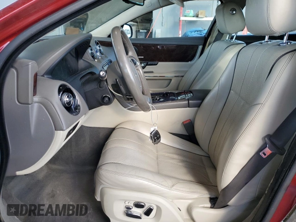 2011 Jaguar XJ with VIN SAJWA1CB4BLV07268, listed as a Copart auction lot 46994555 with 102,432 mi miles and Salvage title. Bid and sale history available at DreamBid. Image 7.