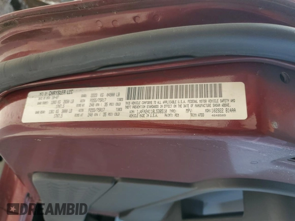 2008 Jeep Wrangler X with VIN 1J4FA24118L538510, listed as a Copart auction lot 59258615 with Not provided miles and Salvage title. Bid and sale history available at DreamBid. Image 13.