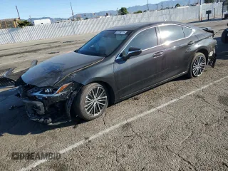 2024 Lexus ES with VIN 58ADA1C16RU050615, listed as a Copart auction lot 87758715 with 7,034 mi miles and Salvage Title. Bid and sale history available at carsss.com. Image 1.
