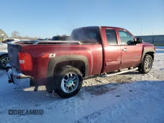 2008 Chevrolet Silverado 1500 1LT with VIN 2GCEK19J781299424, listed as a Copart auction lot 87671015 with 196,528 mi miles and Salvage Title. Bid and sale history available at DreamBid. Image 3.