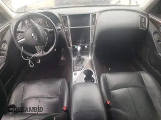 2015 Infiniti Q50 with VIN JN1BV7AP3FM342500, listed as a Copart auction lot 43793335 with Not provided miles and Salvage title. Bid and sale history available at DreamBid. Image 8.