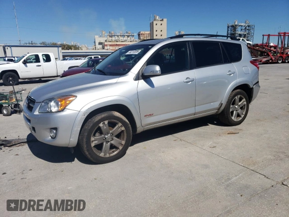 2011 Toyota RAV4 Sport with VIN JTMRF4DVXB5048095, listed as a Copart auction lot 49316595 with 33,726 mi miles and Salvage Title. Bid and sale history available at carsss.com. Image 1.