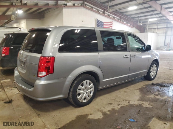 2018 Dodge Grand Caravan SE with VIN 2C4RDGBGXJR264008, listed as a Copart auction lot 51494015 with 95,057 mi miles and Clean Title. Bid and sale history available at carsss.com. Image 3.