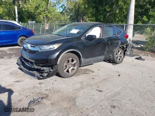 2017 Honda CR-V EX with VIN 2HKRW2H58HH631675, listed as a IAAI auction lot 41850400 with 70,165 mi miles. Bid and sale history available at carsss.com. Image 17.