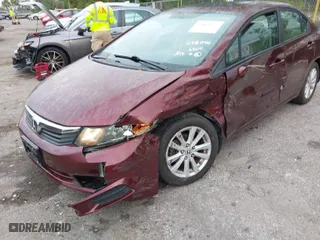 2012 Honda Civic Sdn EX-L with VIN 19XFB2F93CE066804, listed as a IAAI auction lot 41869172 with 59,700 mi miles. Bid and sale history available at carsss.com. Image 6.