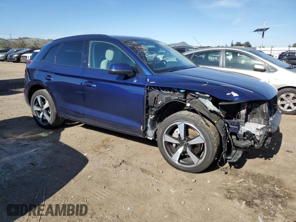 2022 Audi Q5 S line Prestige with VIN WA1FAAFY9N2005441, listed as a Copart auction lot 44642835 with 32,904 mi miles and Salvage Title. Bid and sale history available at carsss.com. Image 4.