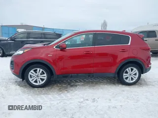 2018 Kia Sportage LX with VIN KNDPMCAC8J7324190, listed as a IAAI auction lot 41599162 with 41,573 mi miles. Bid and sale history available at carsss.com. Image 15.