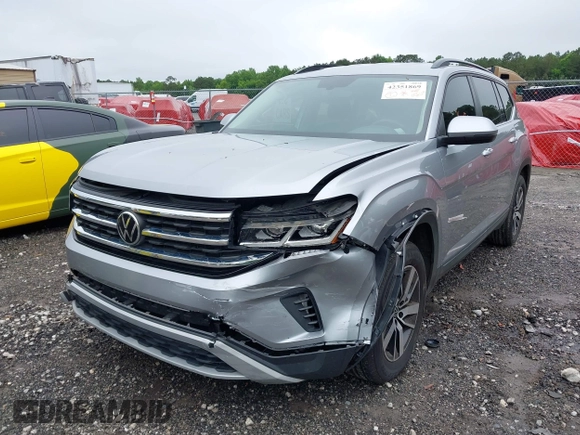 2022 Volkswagen Atlas SE with VIN 1V2DP2CA2NC531329, listed as a IAAI auction lot 42351869 with 38,315 mi miles and . Bid and sale history available at DreamBid. Image 6.
