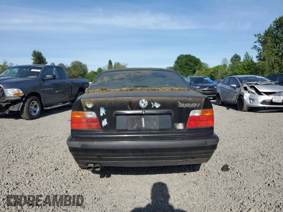 1998 BMW 3 Series 328iA with VIN WBACD4329WAV61738, listed as a Copart auction lot 68561744 with 0 mi miles and Salvage Title. Bid and sale history available at carsss.com. Image 6.