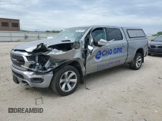 2019 Ram 1500 Limited with VIN 1C6SRFPT3KN700383, listed as a Copart auction lot 58071425 with Not provided miles and Salvage title. Bid and sale history available at DreamBid. Image 1.