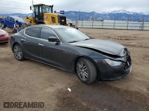 2016 Maserati Ghibli S Q4 с VIN ZAM57RTA8G1189149, выставлен на аукционе Copart как лот 45127015 с пробегом 123 154 миль миль и Списание • Salvage title. История ставок и продаж доступна на DreamBid. Изображение 4.