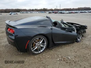 2014 Chevrolet Corvette Z51 3LT with VIN 1G1YM2D7XE5102192, listed as a Copart auction lot 84450934 with Not provided miles and Salvage title. Bid and sale history available at DreamBid. Image 3.