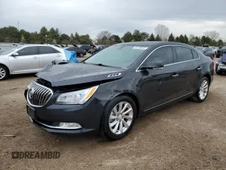 2014 Buick LaCrosse Leather with VIN 1G4GB5G3XEF153765, listed as a Copart auction lot 54138055 with 138,543 mi miles and Salvage Title. Bid and sale history available at DreamBid. Image 1.
