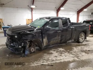 2019 Chevrolet Silverado 1500 Custom with VIN 1GCRYBEH5KZ334971, listed as a Copart auction lot 88051285 with 45,312 mi miles and Salvage Title. Bid and sale history available at DreamBid. Image 1.