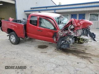 2021 Toyota Tacoma SR with VIN 3TYSX5EN6MT005023, listed as a Copart auction lot 55687625 with Not provided miles and Salvage title. Bid and sale history available at DreamBid. Image 4.