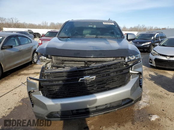 2023 Chevrolet Tahoe RST with VIN 1GNSKRKD4PR232976, listed as a Copart auction lot 87822015 with 58,484 mi miles and Salvage title. Bid and sale history available at DreamBid. Image 5.