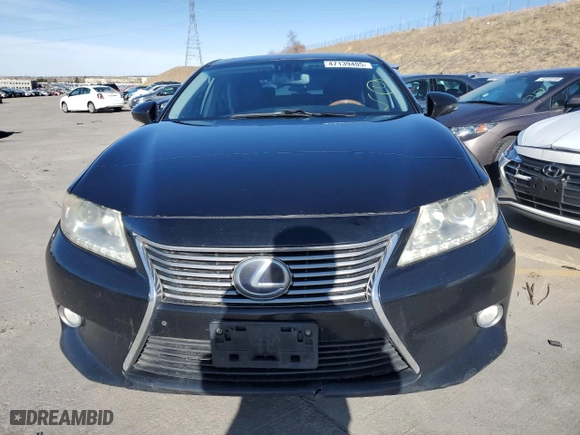 2013 Lexus ES 300h Hybrid with VIN JTHBW1GG0D2002176, listed as a Copart auction lot 47139405 with NaN miles and Salvage Title. Bid and sale history available at carsss.com. Image 5.