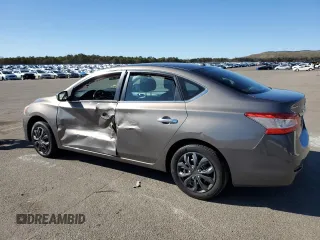 2015 Nissan Sentra SR with VIN 3N1AB7AP6FL655104, listed as a Copart auction lot 49885455 with 134,659 mi miles and Salvage Title. Bid and sale history available at DreamBid. Image 2.