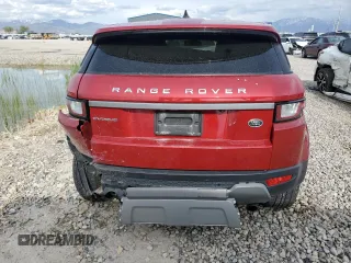 2017 Land Rover Range Rover Evoque SE with VIN SALVP2BG4HH224854, listed as a Copart auction lot 54742555 with 59,139 mi miles and Salvage title. Bid and sale history available at DreamBid. Image 6.