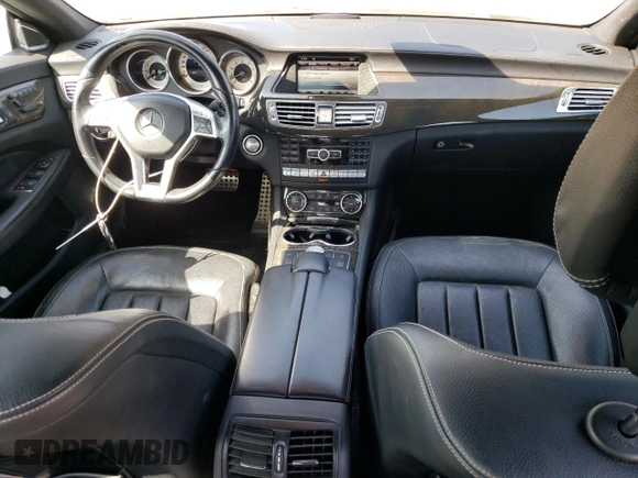 2014 Mercedes-Benz CLS 550 with VIN WDDLJ7DB8EA120800, listed as a Copart auction lot 59027425 with 73,187 mi miles and Salvage title. Bid and sale history available at DreamBid. Image 8.