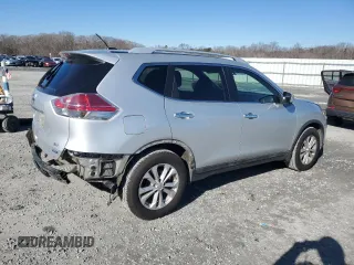 2014 Nissan Rogue SV with VIN 5N1AT2MT4EC869360, listed as a Copart auction lot 87383824 with 145,943 mi miles and Salvage Title. Bid and sale history available at carsss.com. Image 3.
